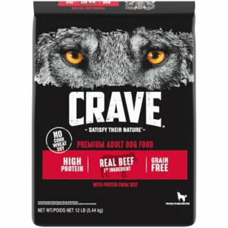 CRAVE Grain Free High Protein Adult Dry Dog Food