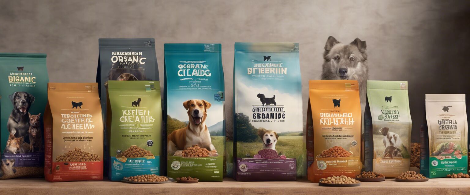 Popular organic dog food brands